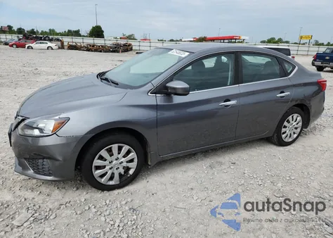 2016 Nissan Sentra S из США, поврежденный, VIN 3N1AB7AP9GY288316